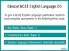Edexcel GCSE English Language 2.0 Exam Preparation - Paper 2 Section A Teaching Resources (slide 2/91)
